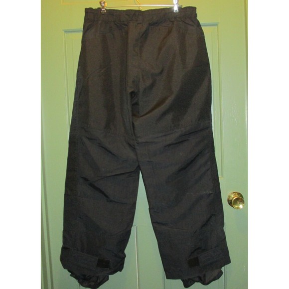 Columbia Men's Black Ski Snowboard Lined Drawstring Waist Snow Pants Size M - Picture 8 of 12